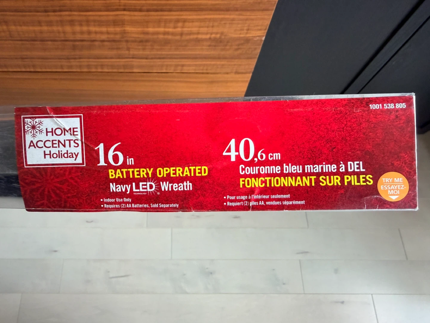 Couronne de Noël (16 po) – Idéale pour les nostalgiques! 🎄 - photo 3