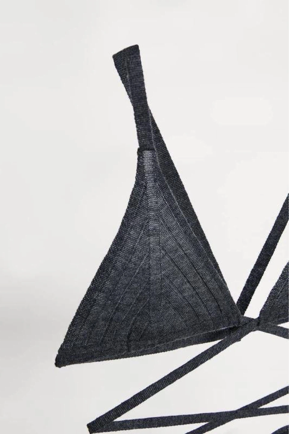 ZARA Knitted Strappy Bralette – Size S - photo 3