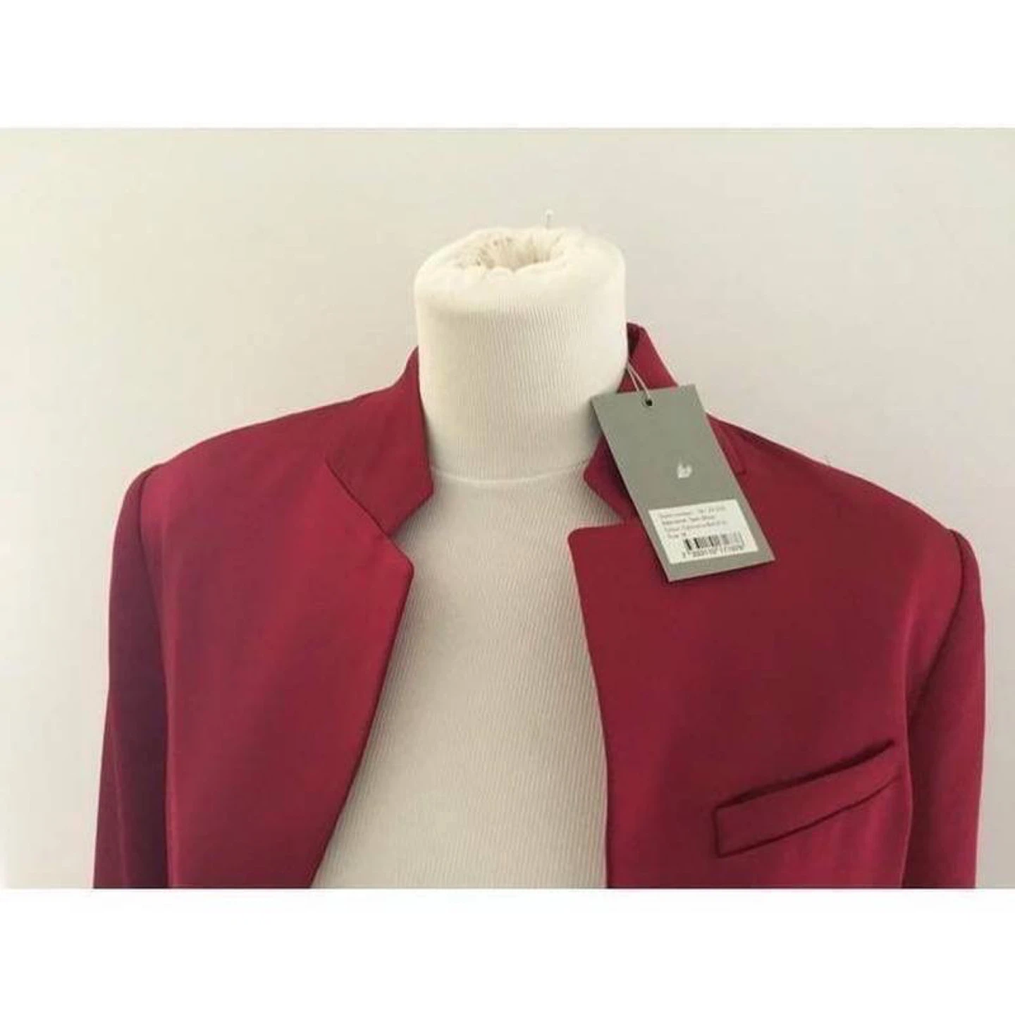 Hunkydory Red Satin Blazer – Size M - photo 5