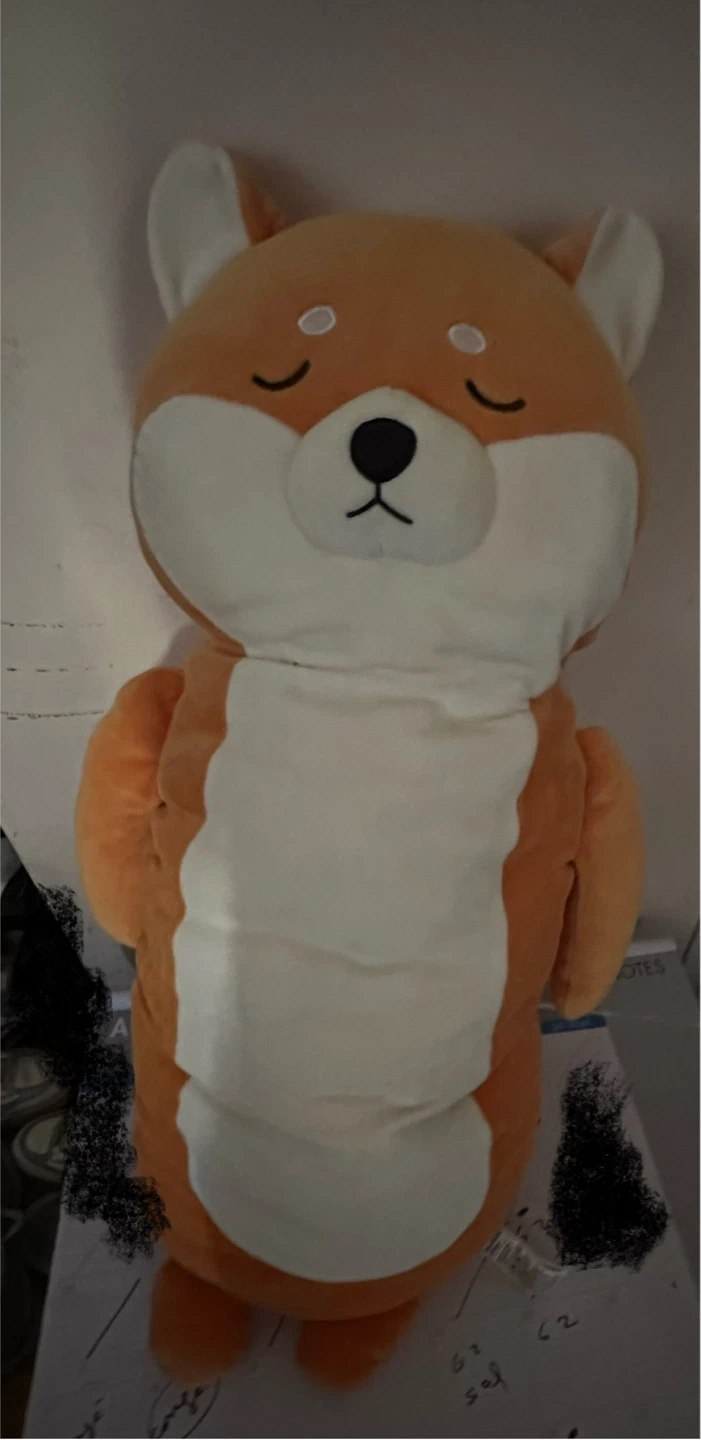 Plush Shiba Inu Stuffed Animal Toy - photo 2
