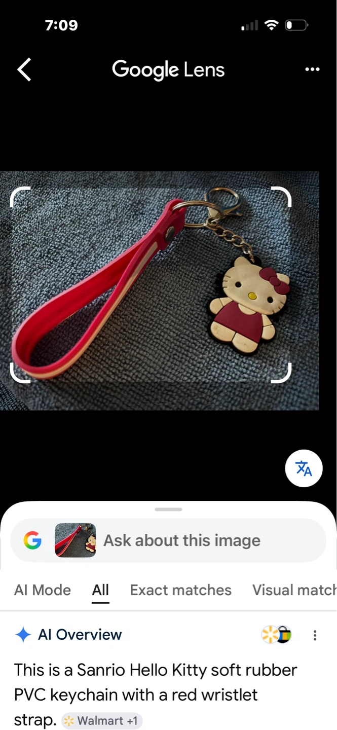 Hello Kitty ‘Adorable’ keychain - photo 2