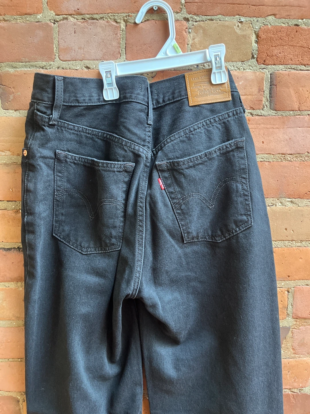 Levi's wide leg Jeans Black Size 28 - photo 2
