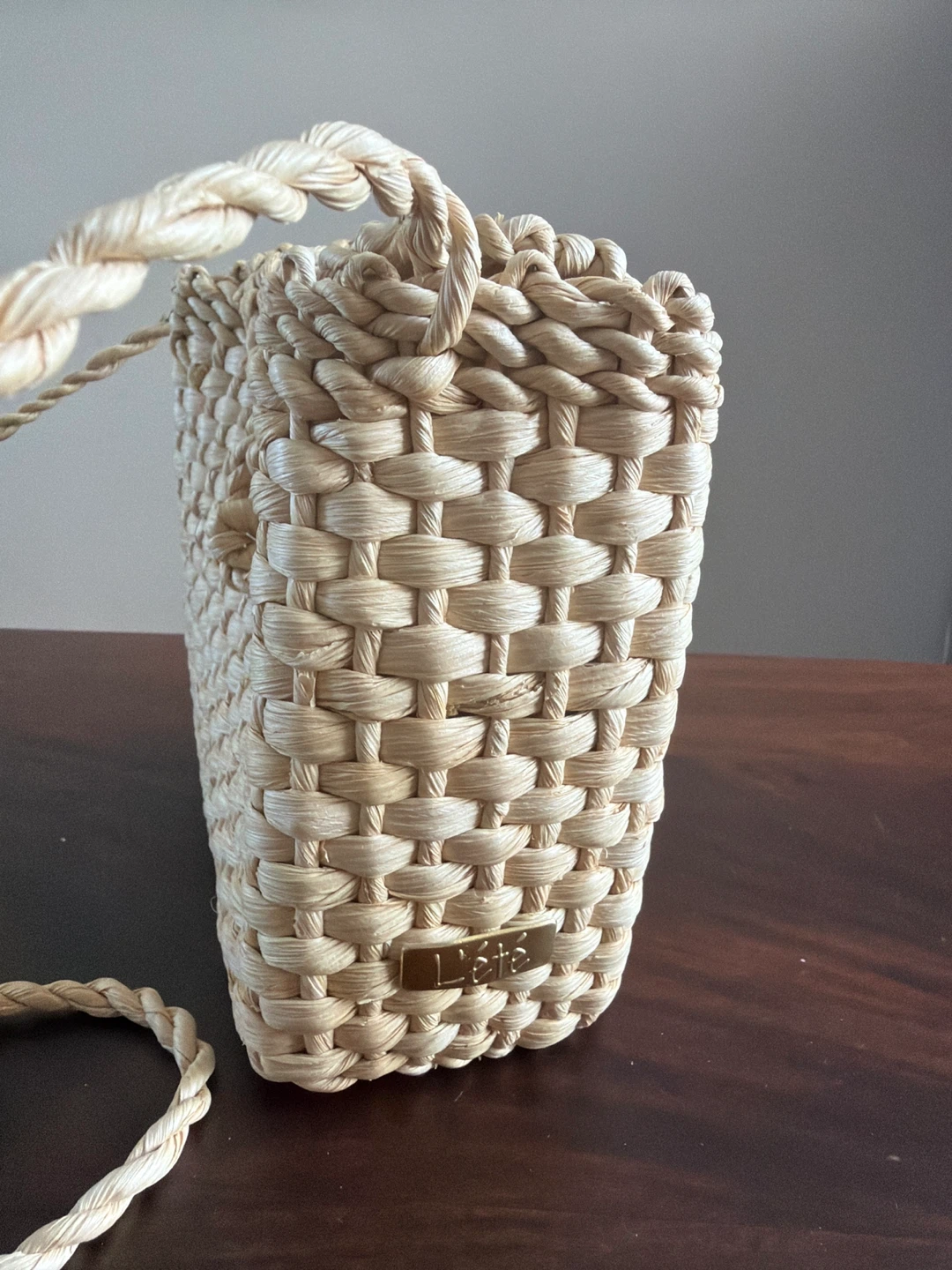 L’ ÉTÉ  Woven Straw Crossbody Bag for Girls - photo 3