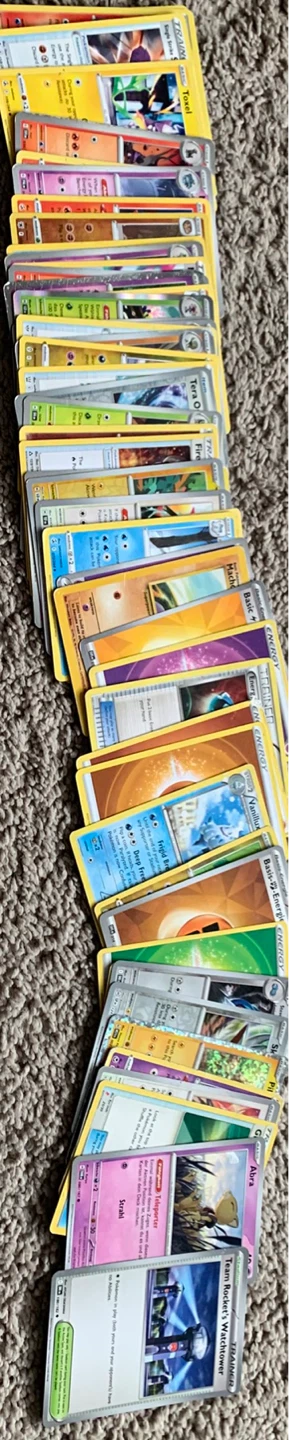 Assorted Pokémon Trading Cards