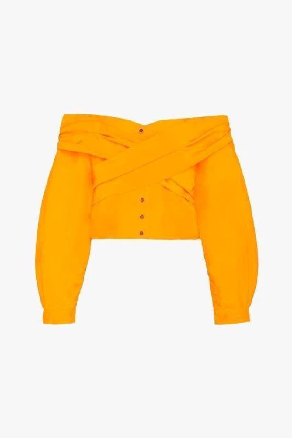 ZARA Limited Collection Bright Orange Blouse – Size XS - photo 4