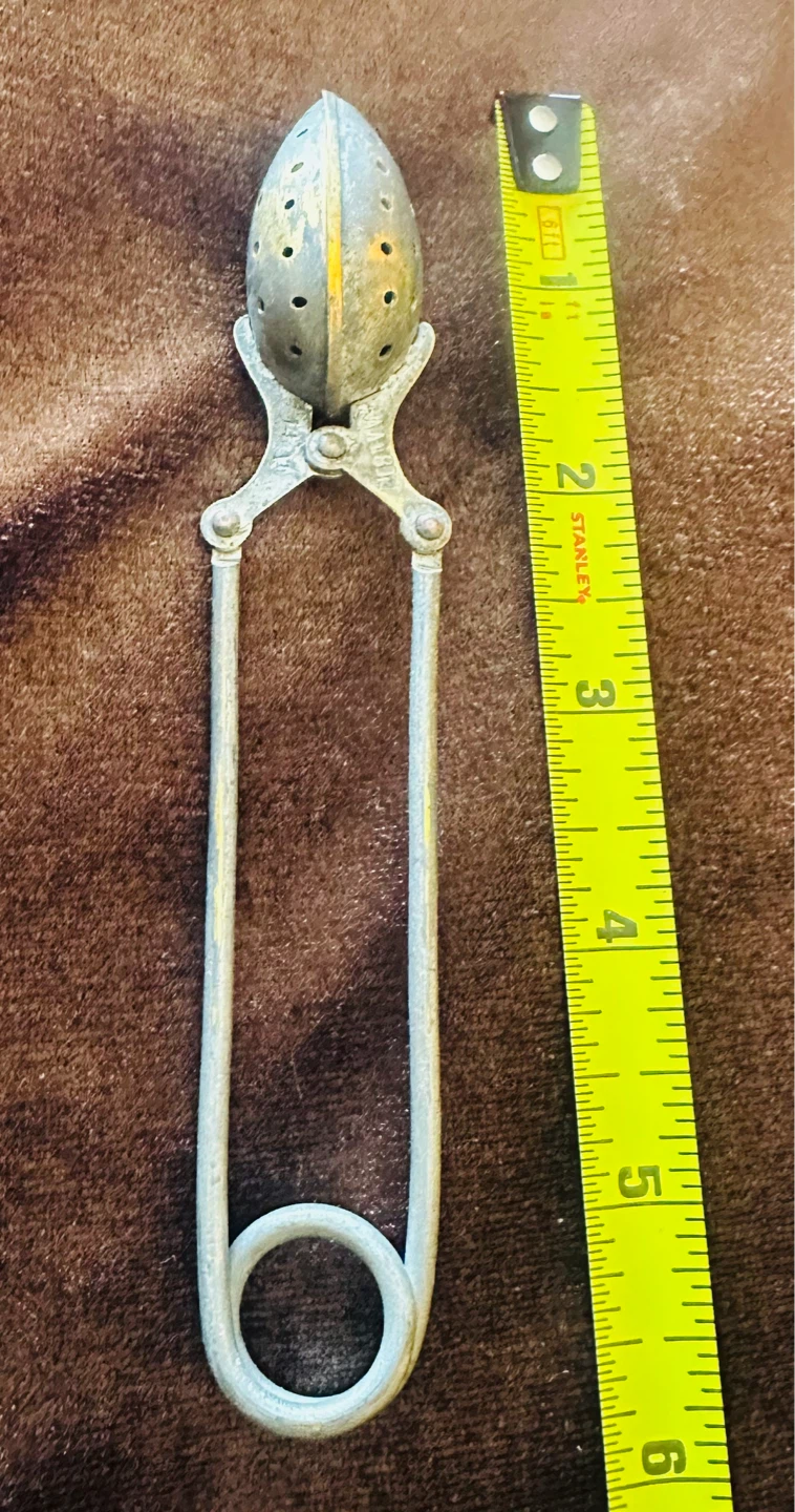 Vintage Metal Tea Infuser Strainer