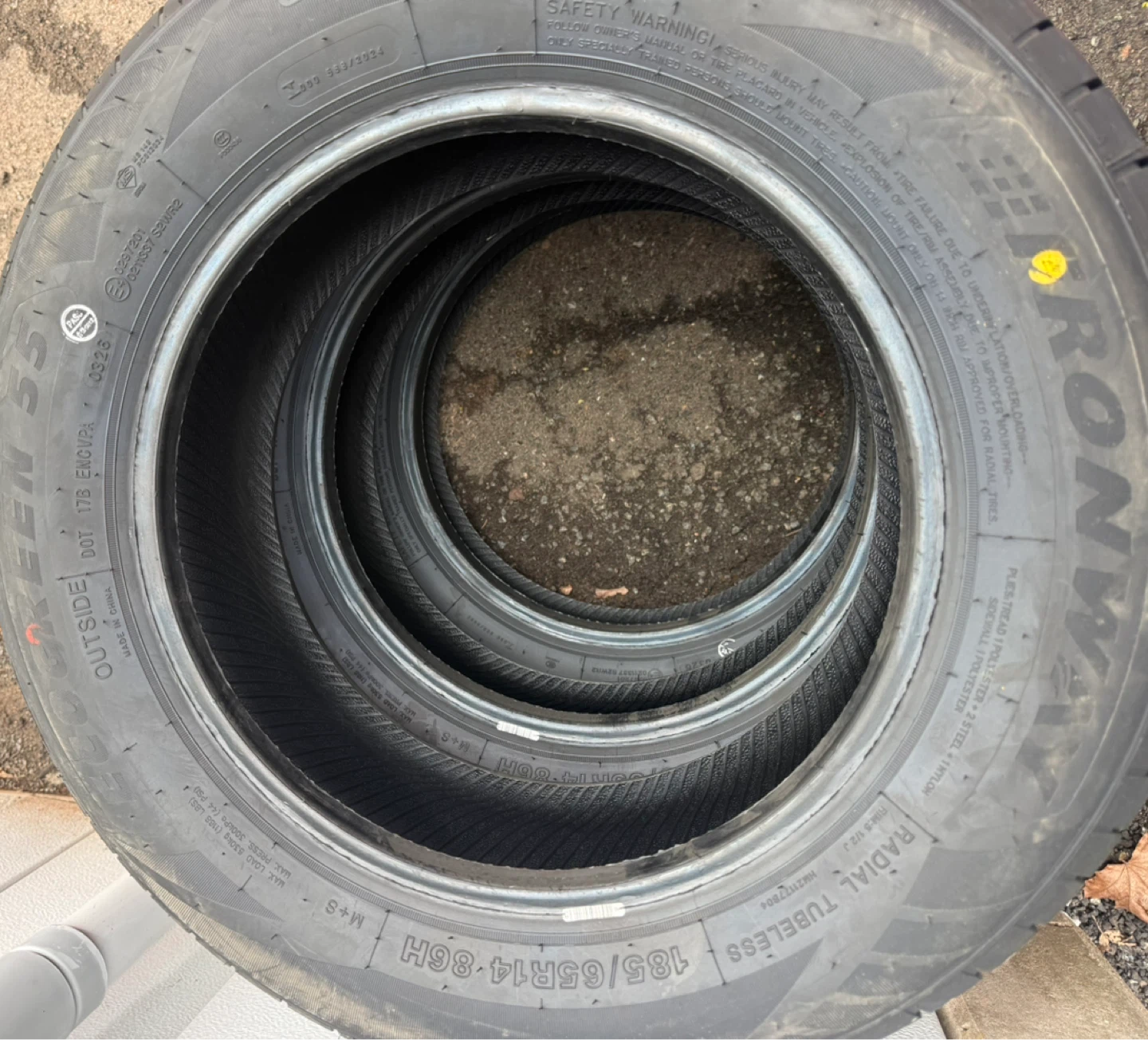 185/65R14 New All Season Tires - photo 3