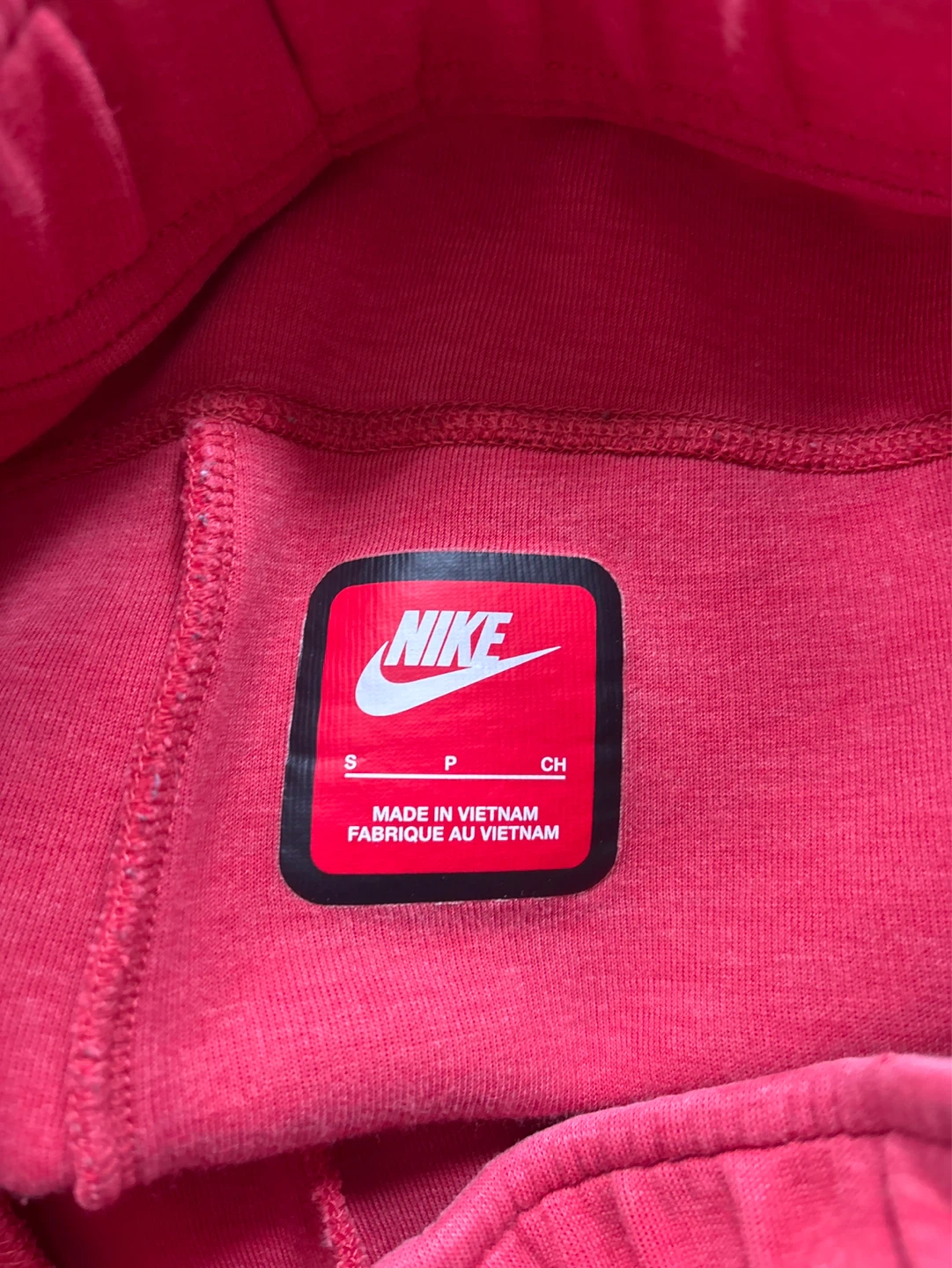 Nike Tech Fleece Joggers Red Size S - photo 4
