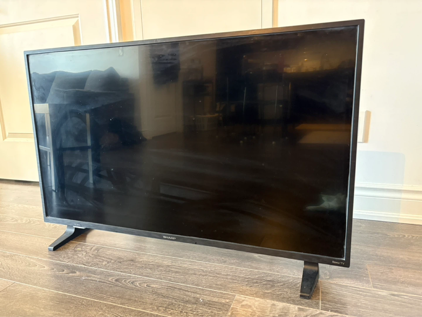 Sharp Roku TV 43 inch and IKEA TV stand - photo 4