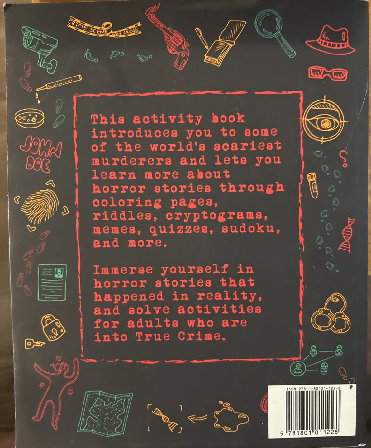 True Crime Activity Book for Adults - photo 2