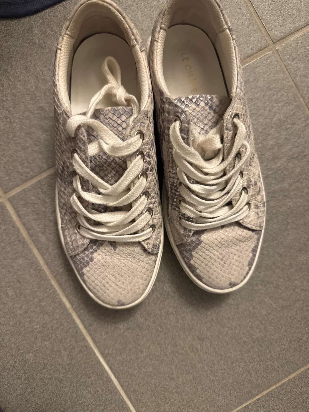 Le Château Women's Snake Print Sneakers - photo 3