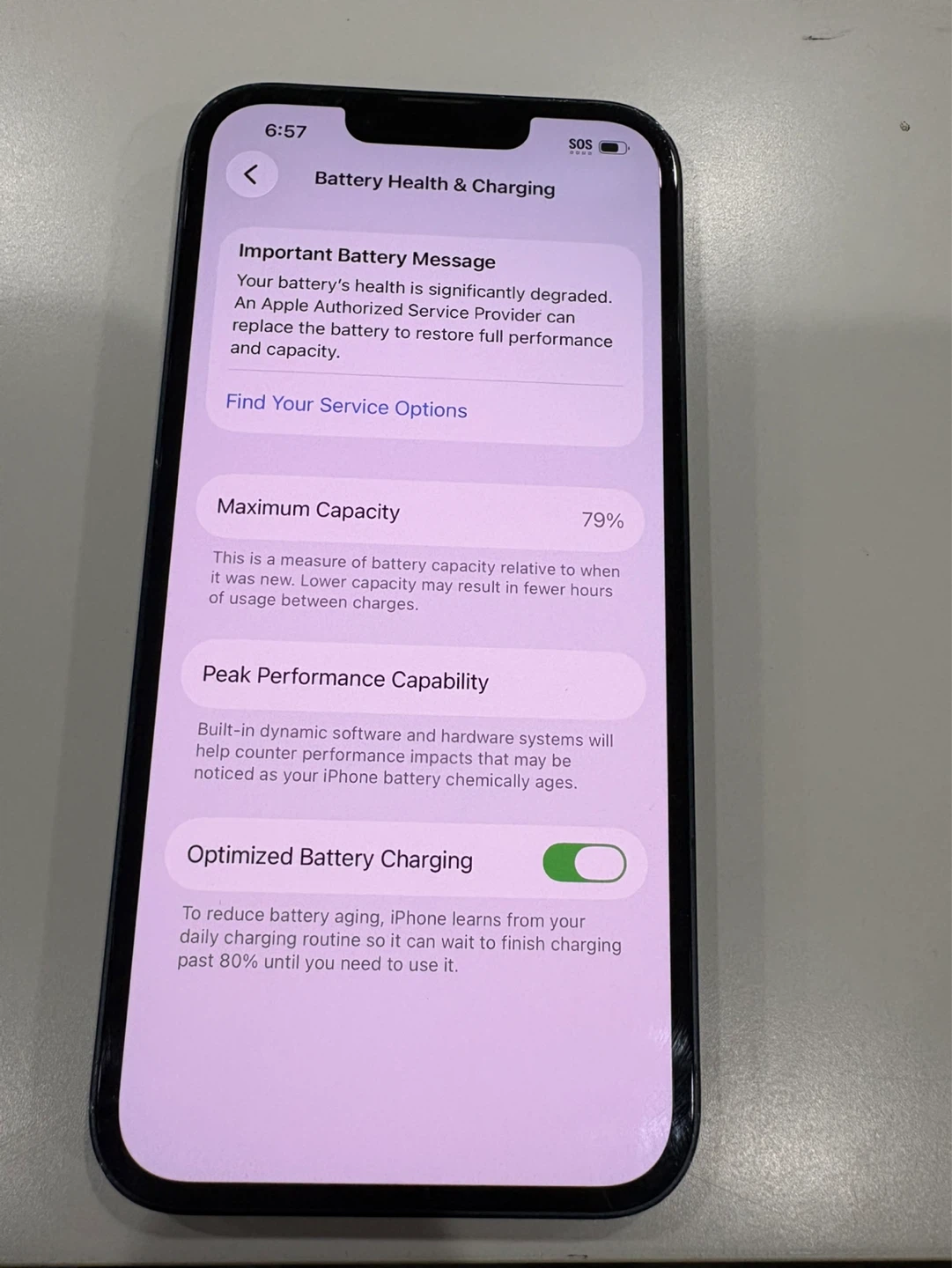 iPhone 13 128GB Midnight Unlocked - 79% Battery - photo 3