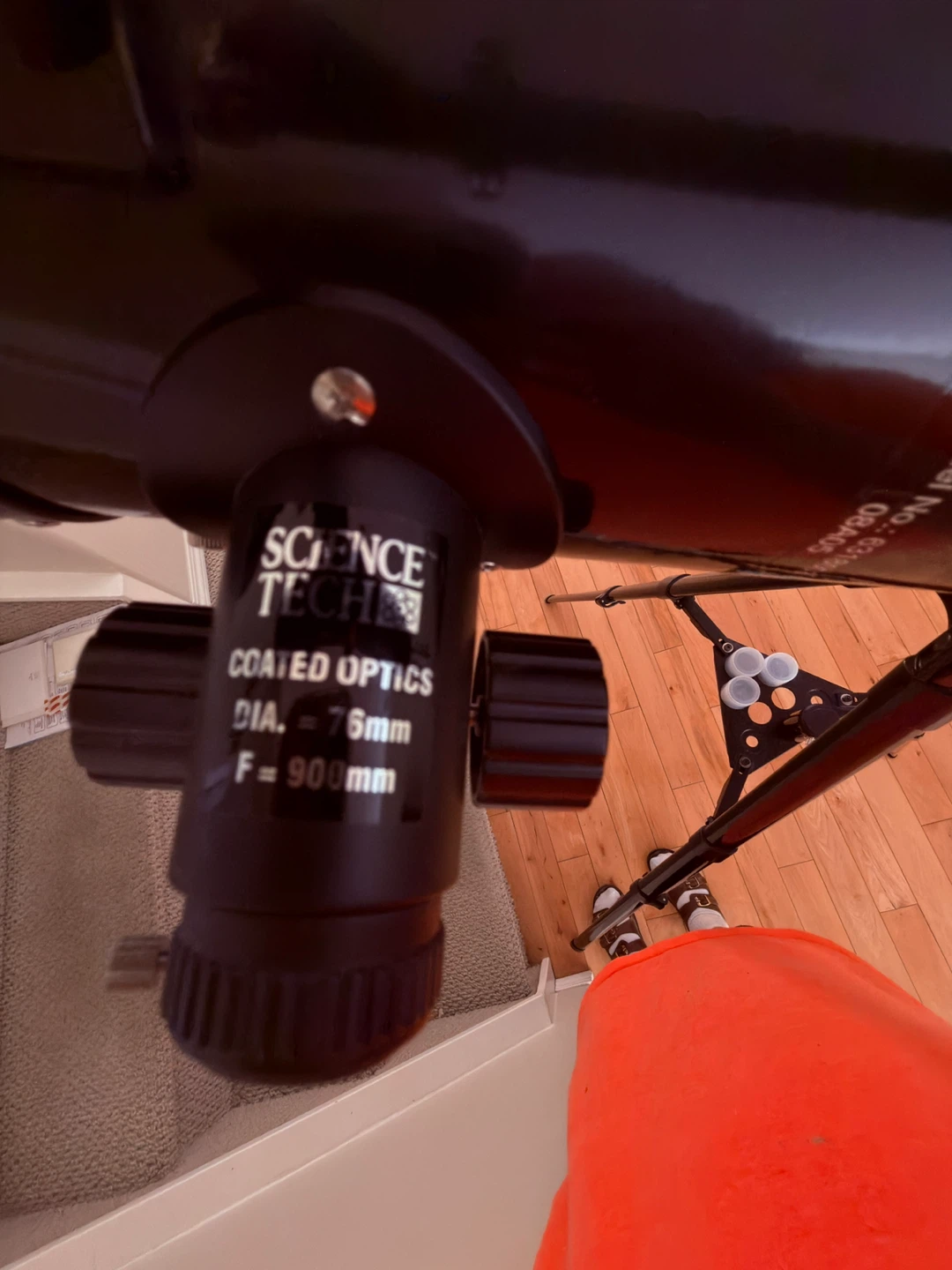 Science Tech Refractor Telescope 76mm 900mm - photo 3