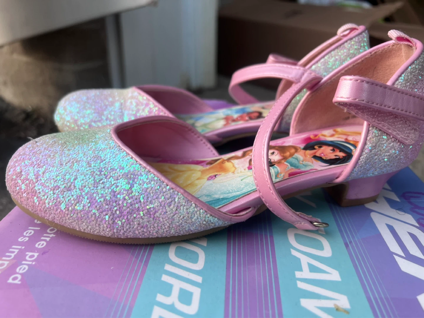 Disney Princess Glitter Heels - Pink