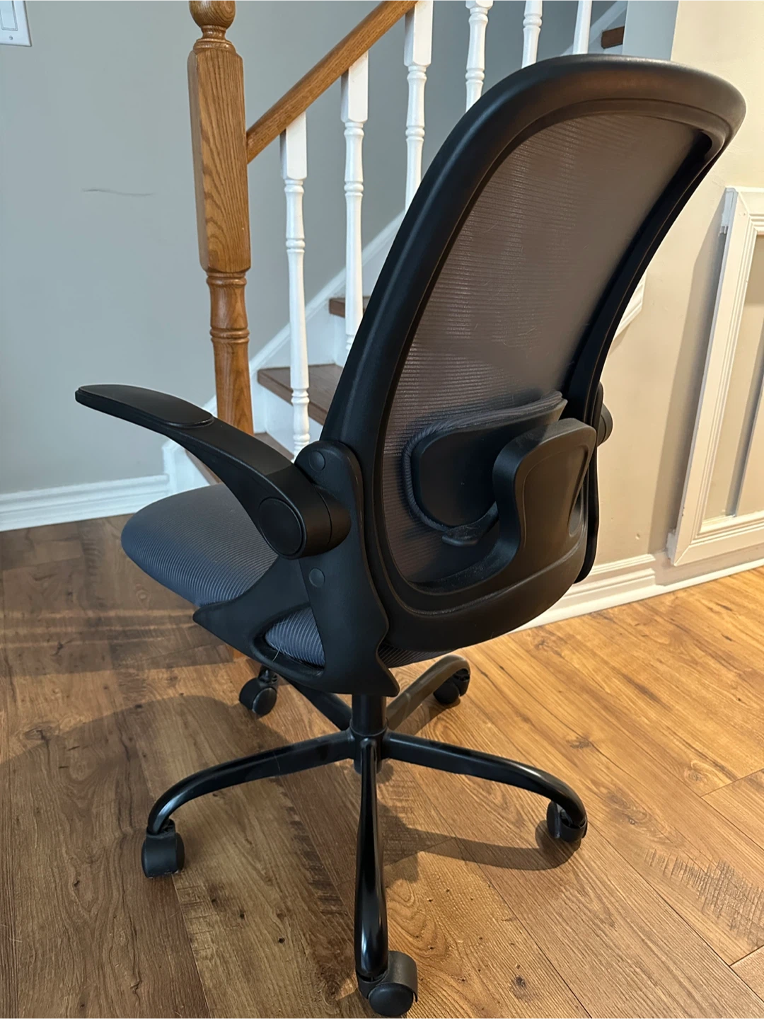 Grey Mesh Office Chair - photo 2