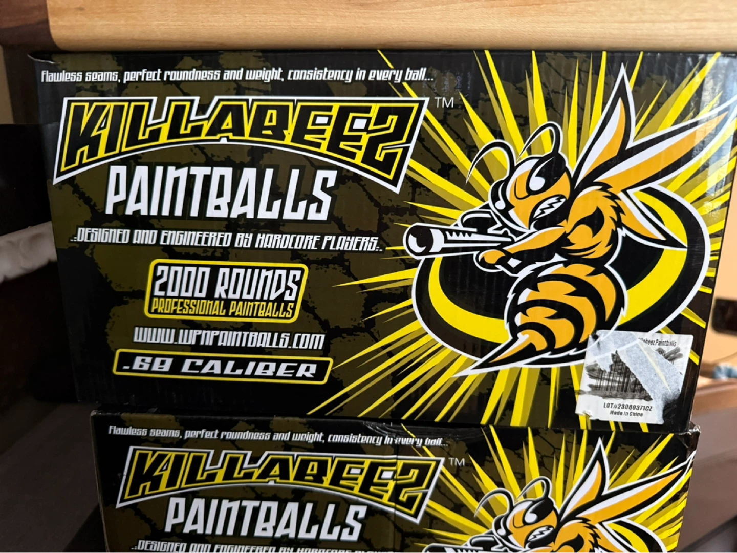 WPN Killabeez Paintballs - 2000 Rounds - .68 Caliber - photo 4