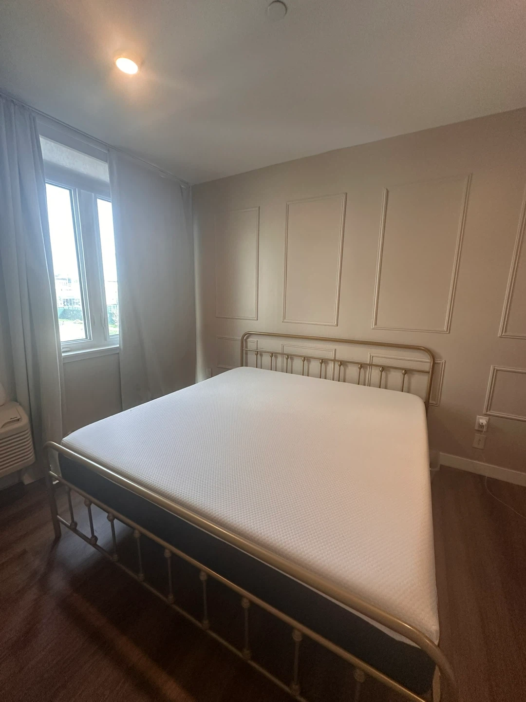 Brass/Gold Metal Bed Frame - King Size - photo 5