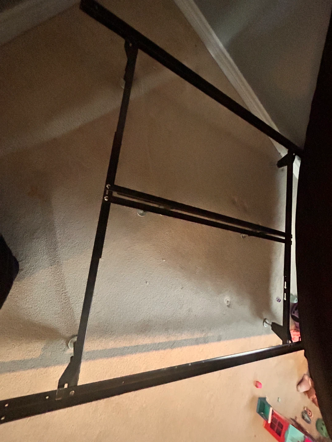 Heavy duty adjustable Metal Bed Frame & Queen Box Spring - photo 3
