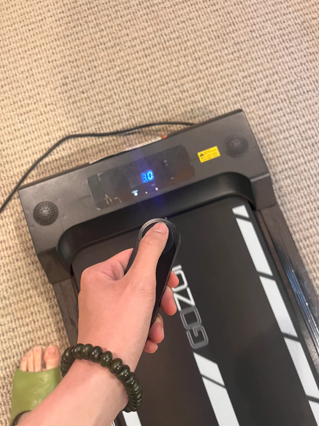 GoZone Treadmill with Remote - photo 3