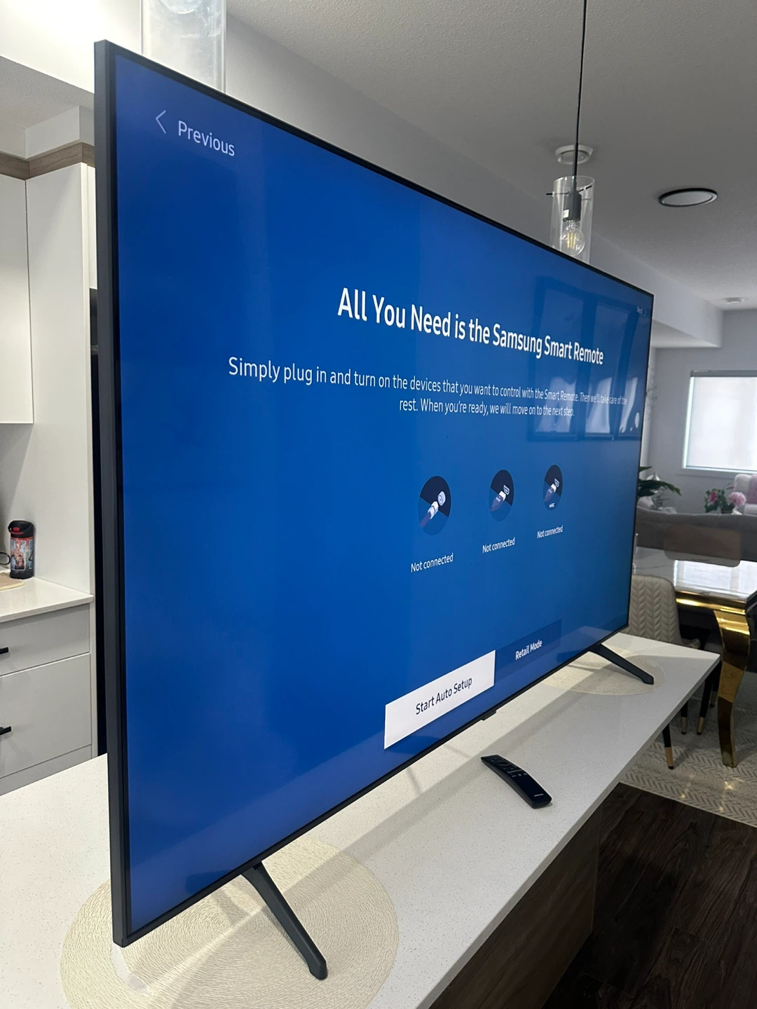 70-inch Samsung 4K UHD Smart TV – Like New - photo 2
