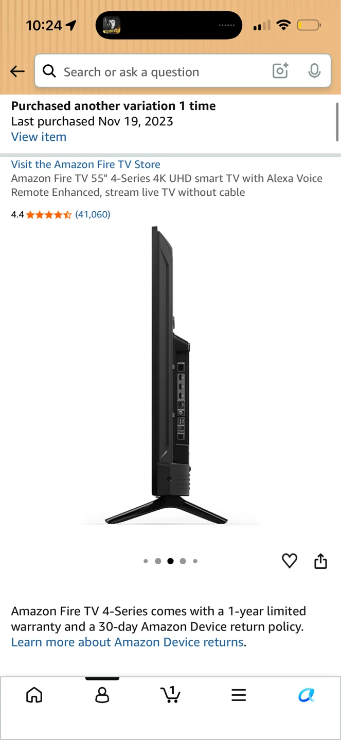 Amazon Fire TV 55" 4-Series 4K UHD Smart TV - photo 2
