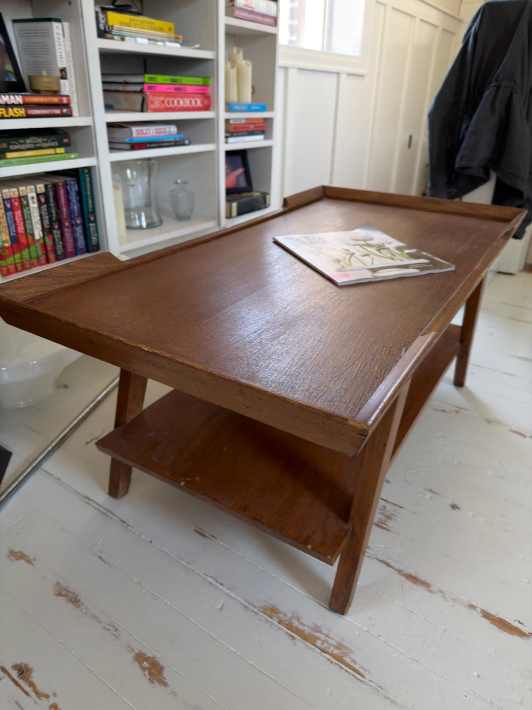 Vintage MCM Wooden Coffee Table - photo 2