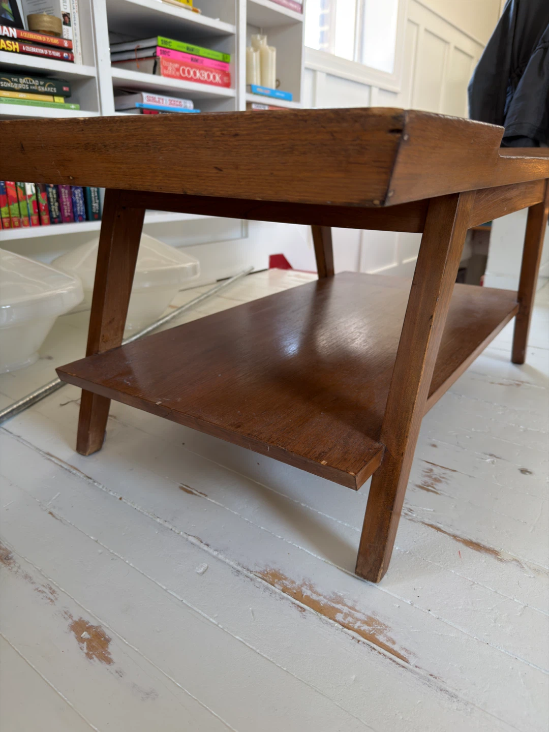 Vintage MCM Wooden Coffee Table - photo 3
