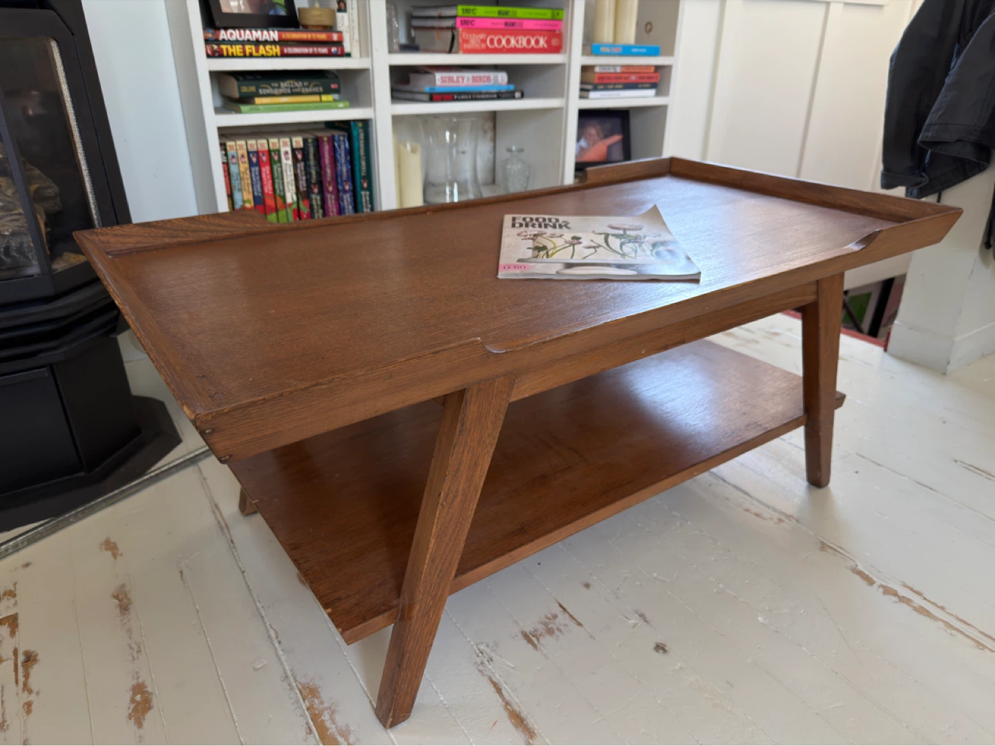 Vintage MCM Wooden Coffee Table