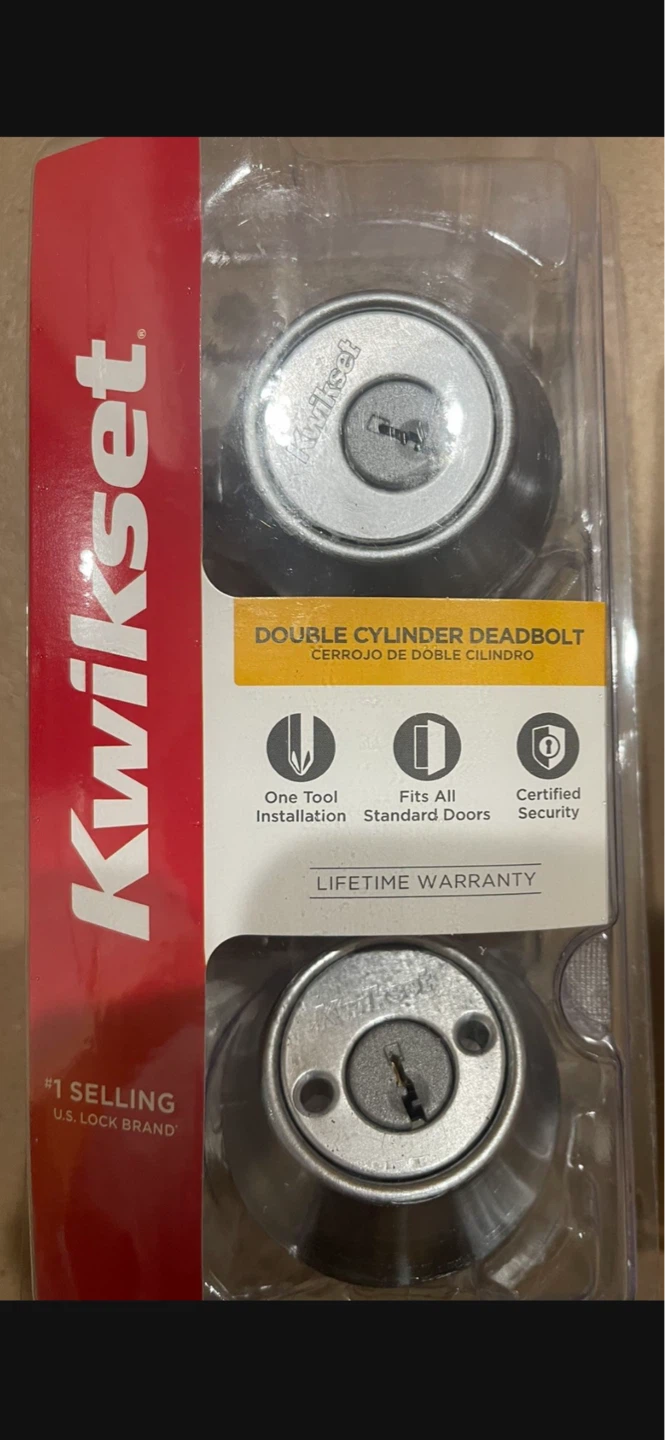 Kwikset Double Cylinder Deadbolt