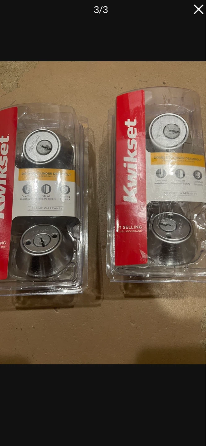 Kwikset Double Cylinder Deadbolt - photo 2