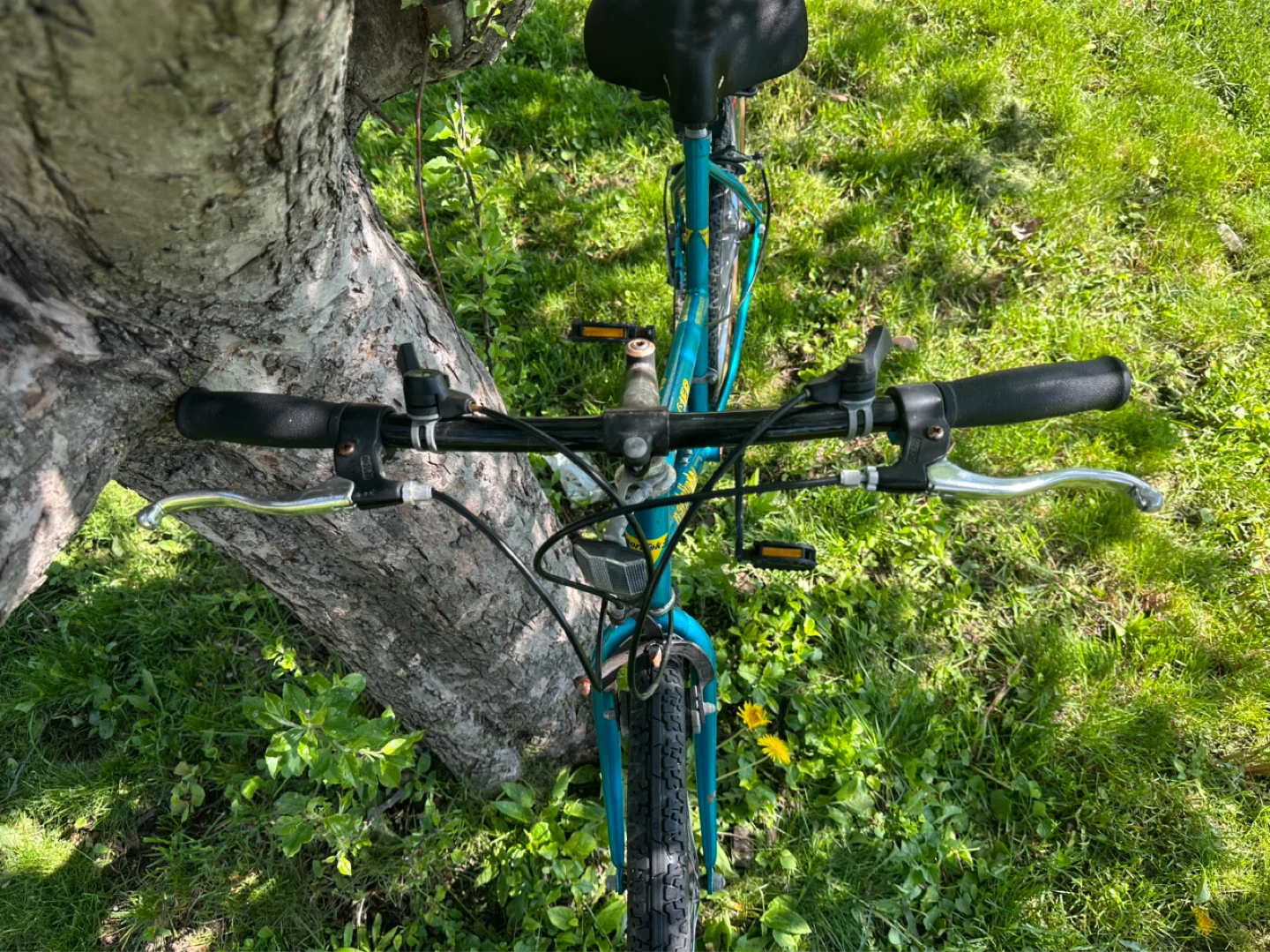 Vintage Teal Mountain Bike - photo 5