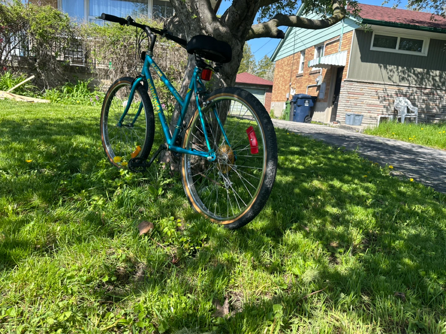 Vintage Teal Mountain Bike - photo 3