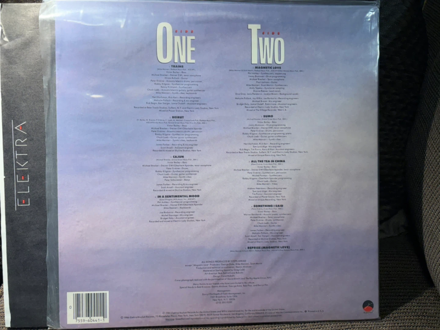 Fusion Jazz Steps Ahead Magnetic Vinyl Record. - photo 3