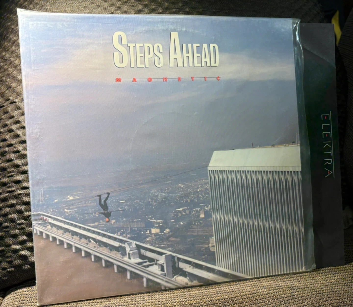 Fusion Jazz Steps Ahead Magnetic Vinyl Record.