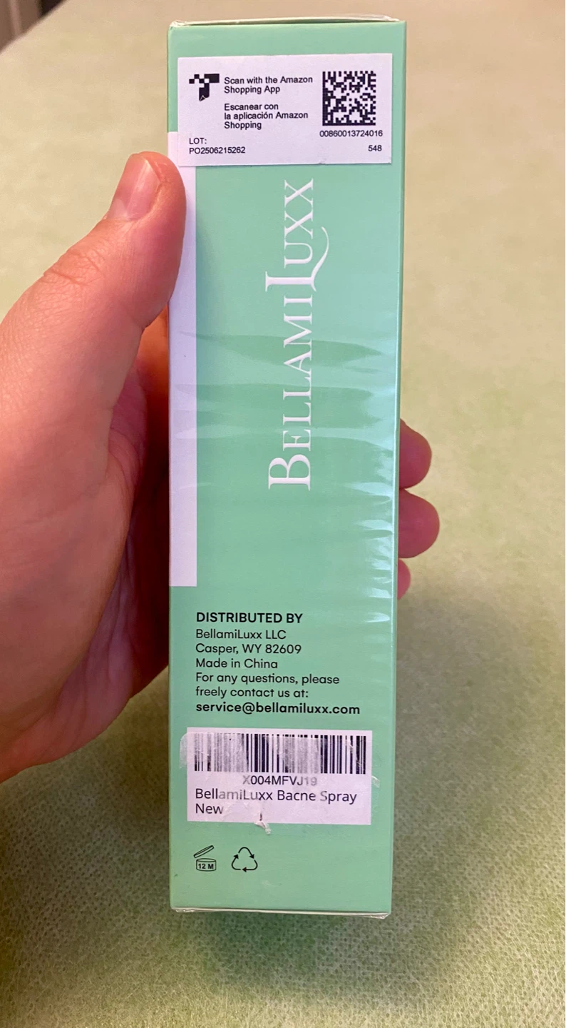 BellamiLuxx Back Acne Treatment Spray with Tea Tree Oil - 120 ml - photo 2