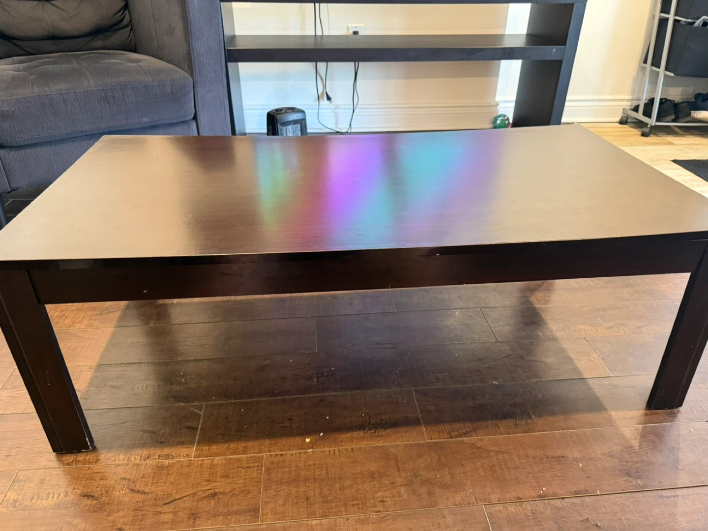 Dark Wood Coffee Table