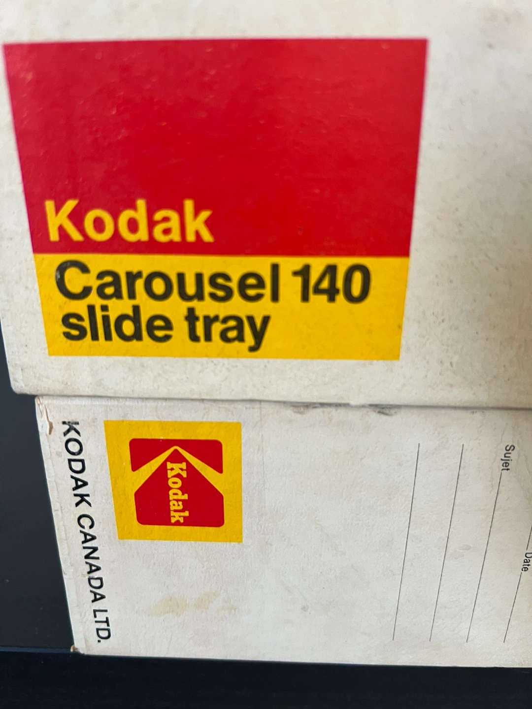 Vintage Kodak Carousel 140 Slide Tray - photo 4