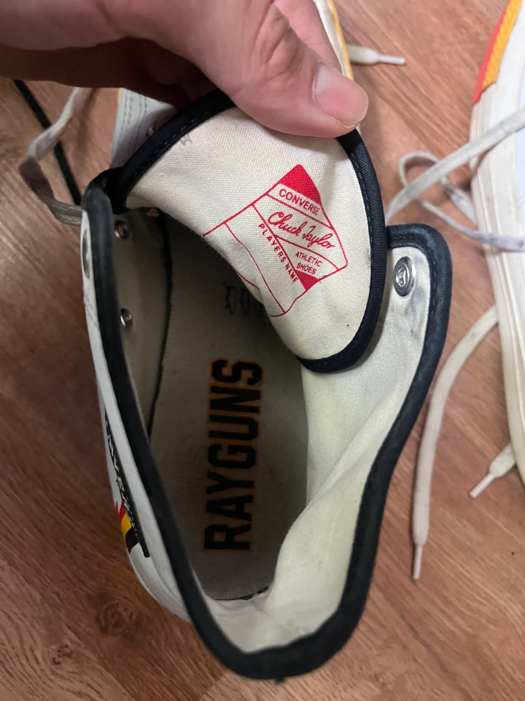 Converse Chuck Taylor All Star Rayguns High Top Sneakers - photo 4