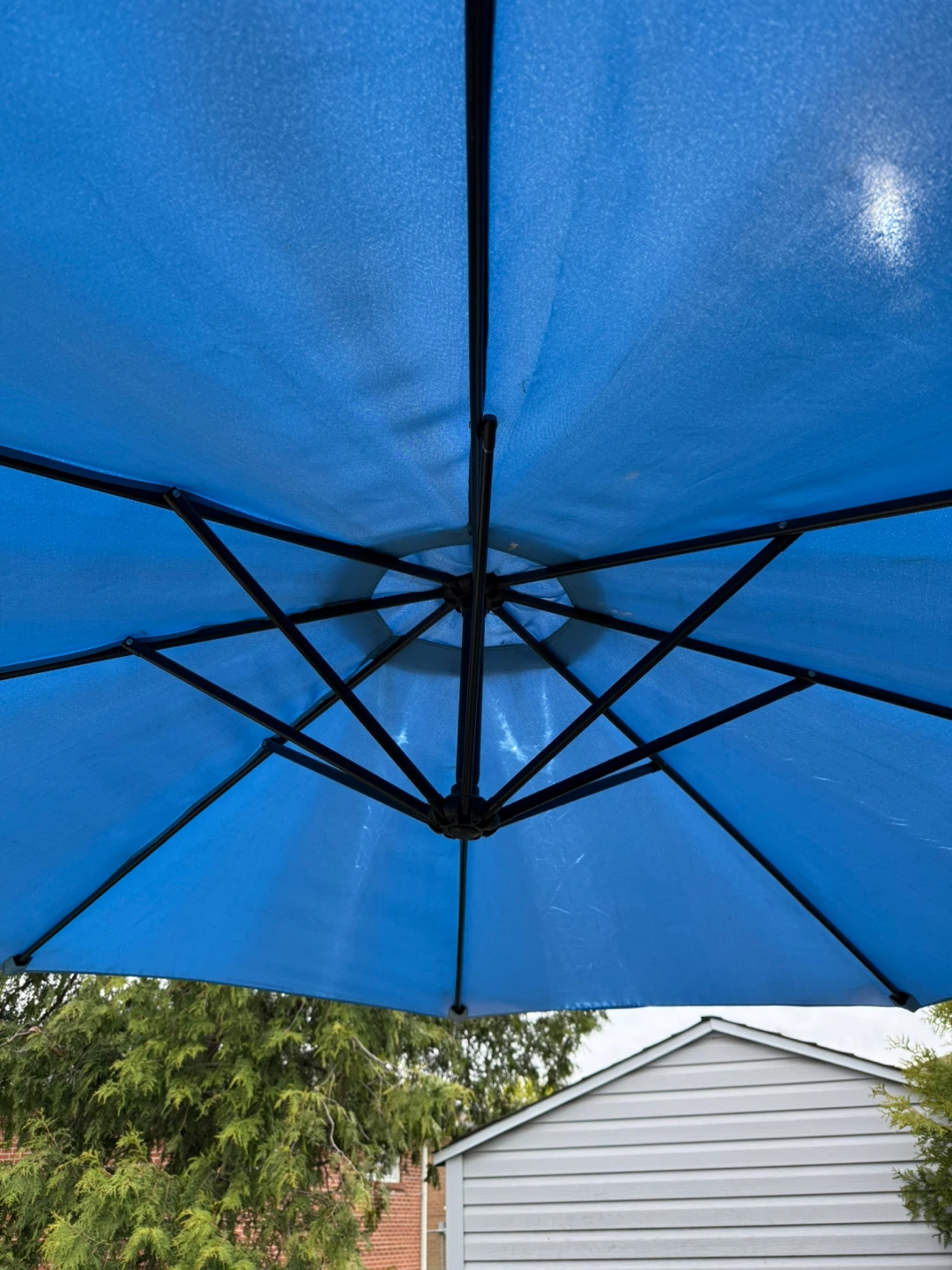 Blue Patio Umbrella - photo 2