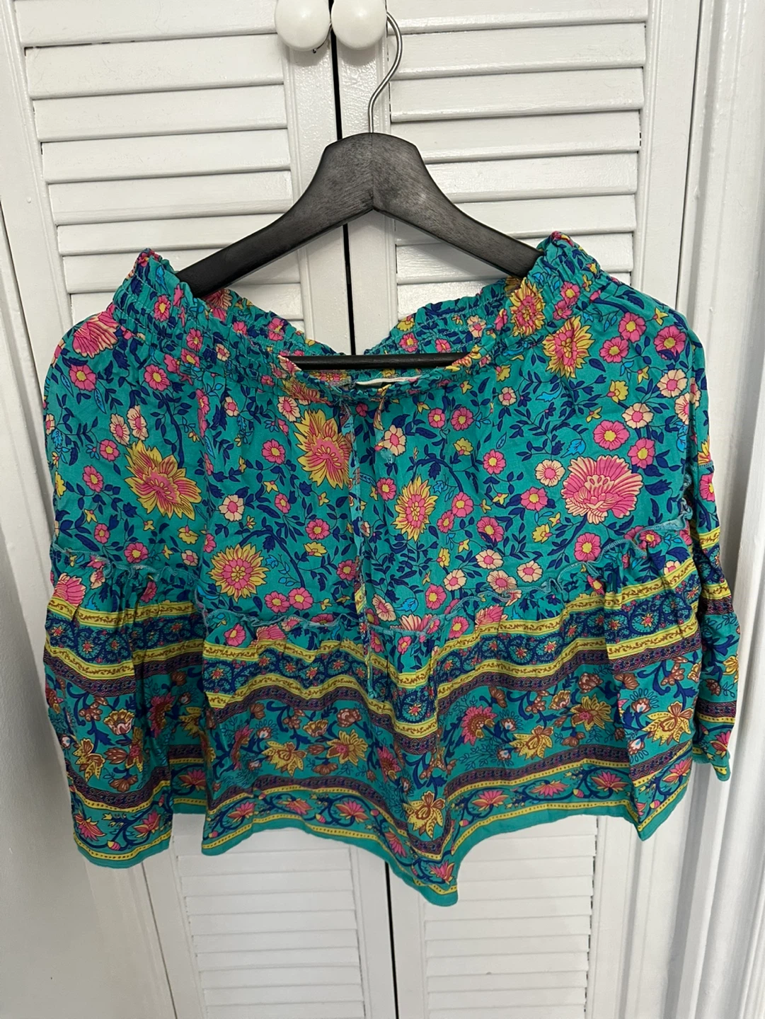 Boho Floral Print Skirt
