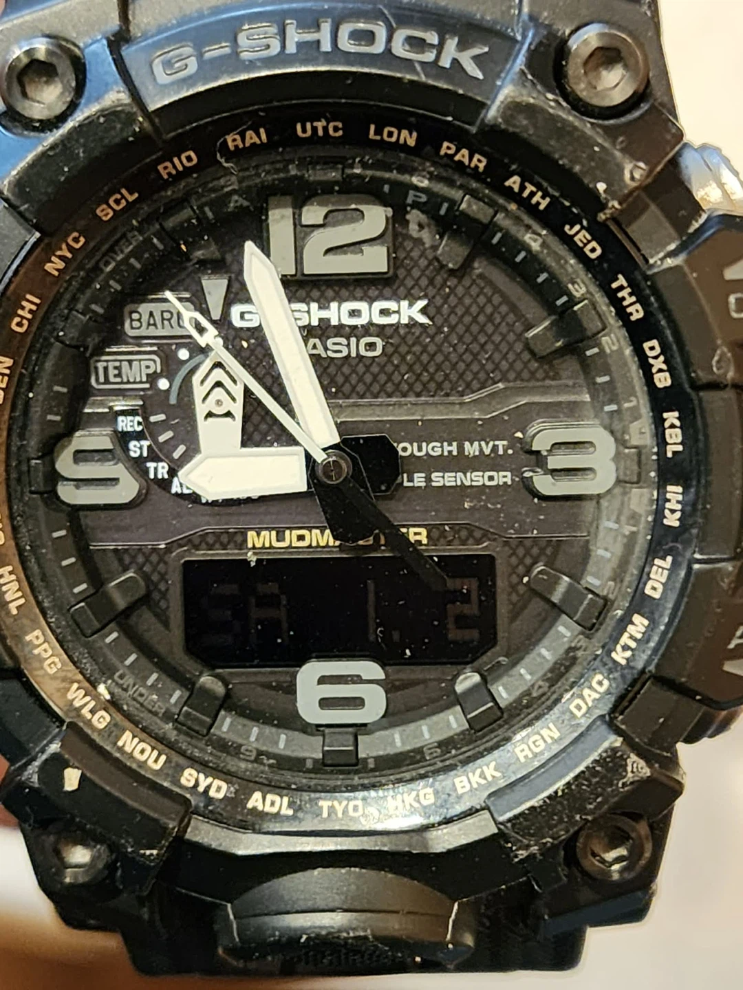 Casio G-Shock Mudmaster Triple Sensor Watch