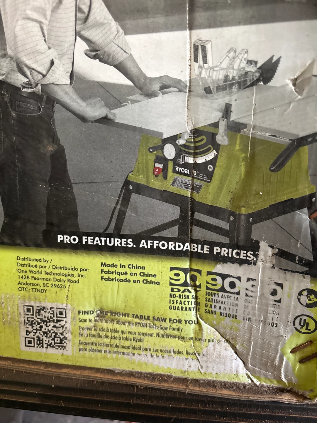 Ryobi 10" Table Saw with Steel Stand - photo 2
