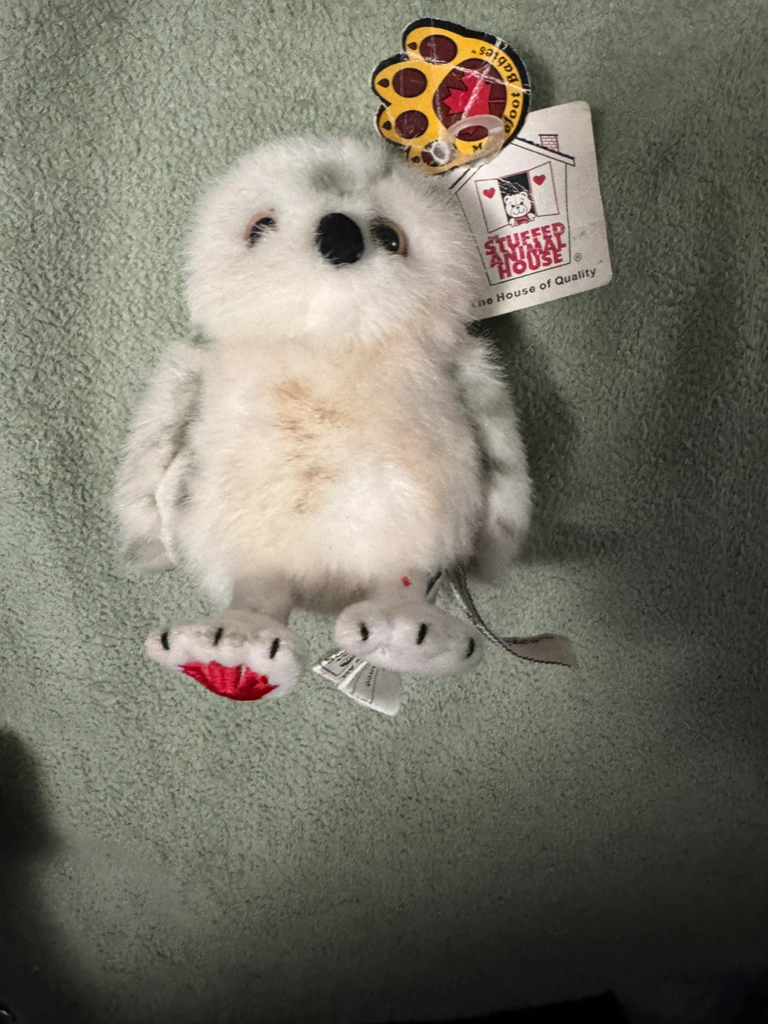Maplefoot Babies "Snowy" Stuffed Owl