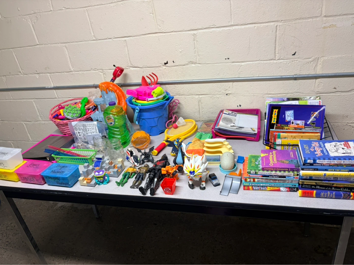 Assorted Toys, Books, and Art Supplies Bundle