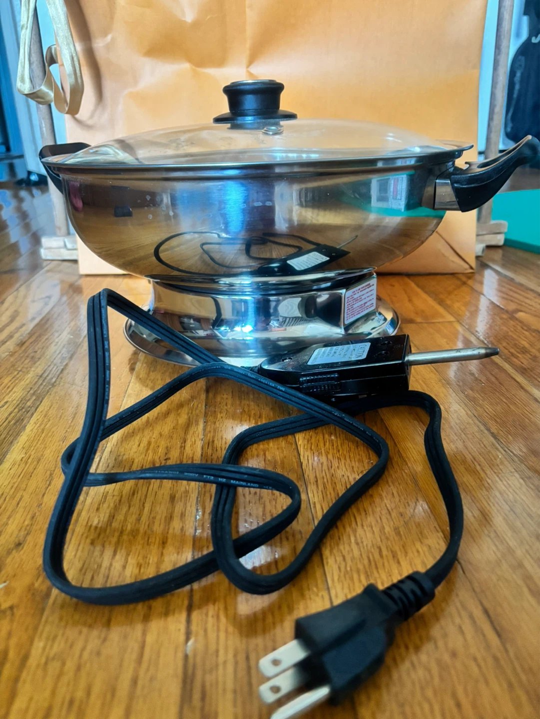 Salton Electric Skillet with Glass Lid - photo 4