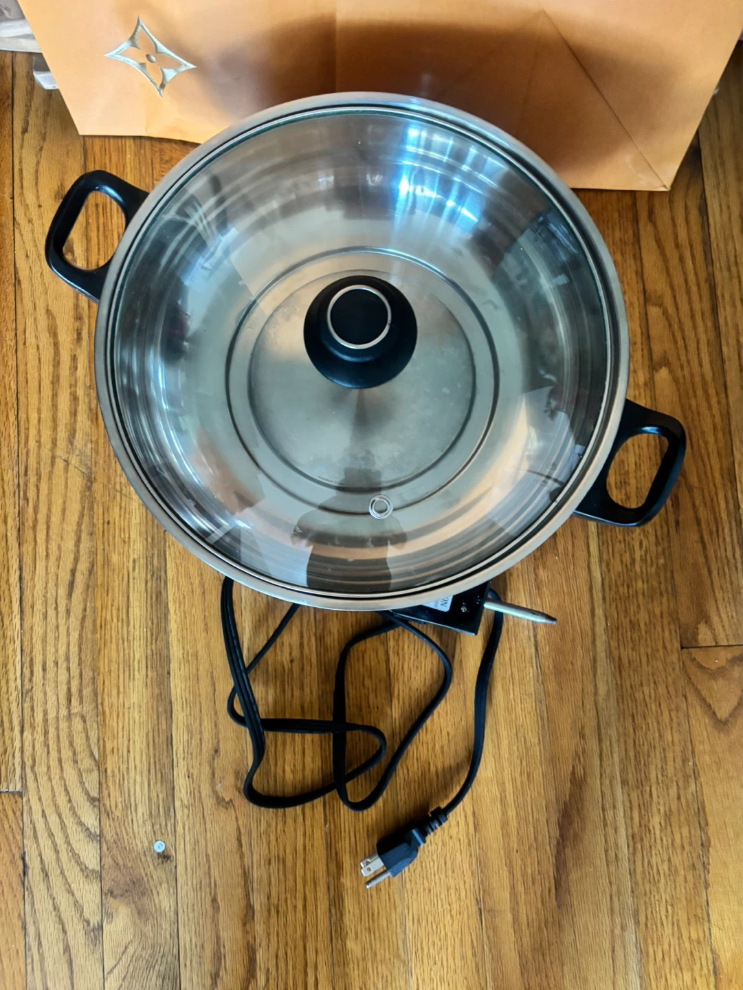 Salton Electric Skillet with Glass Lid - photo 5
