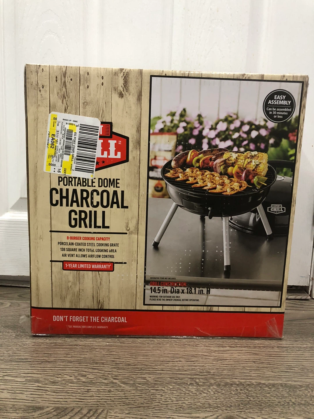 Expert Grill Portable Dome Charcoal Grill