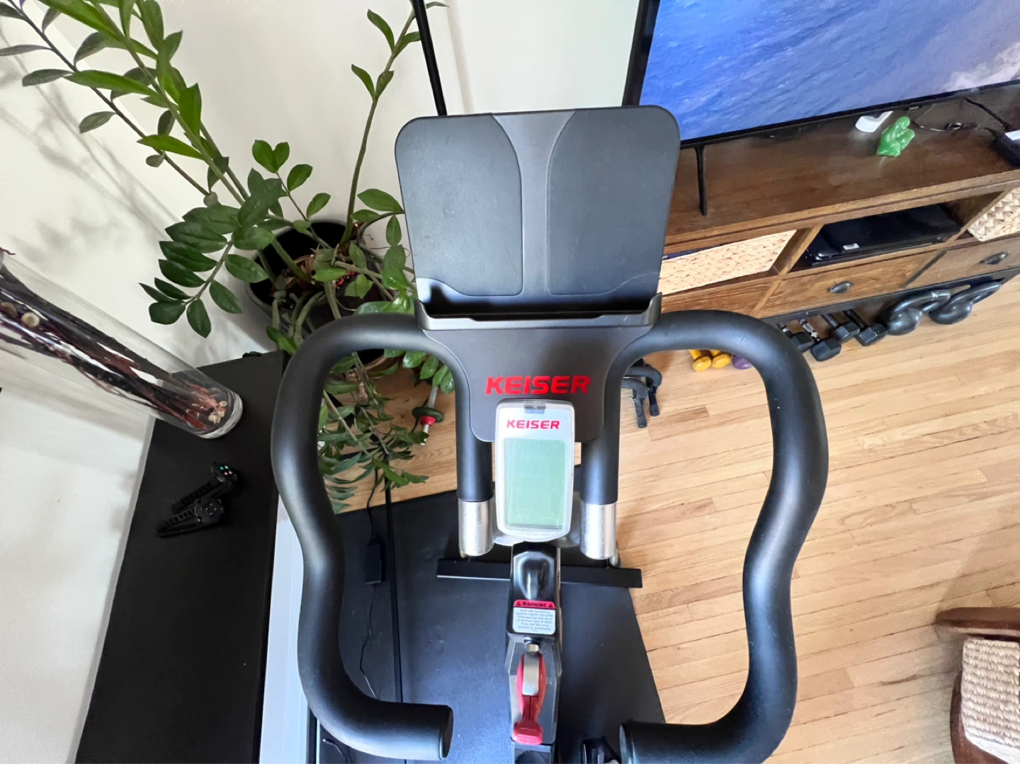 Keiser M3 indoor spin bike - photo 4