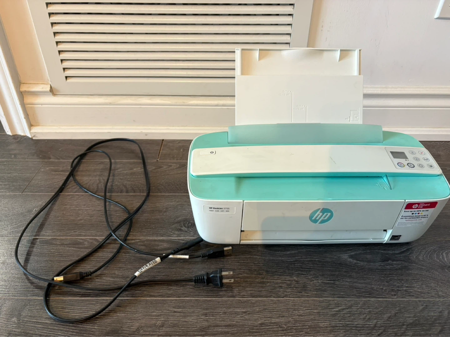 HP Deskjet 3755 all in one printer - photo 2