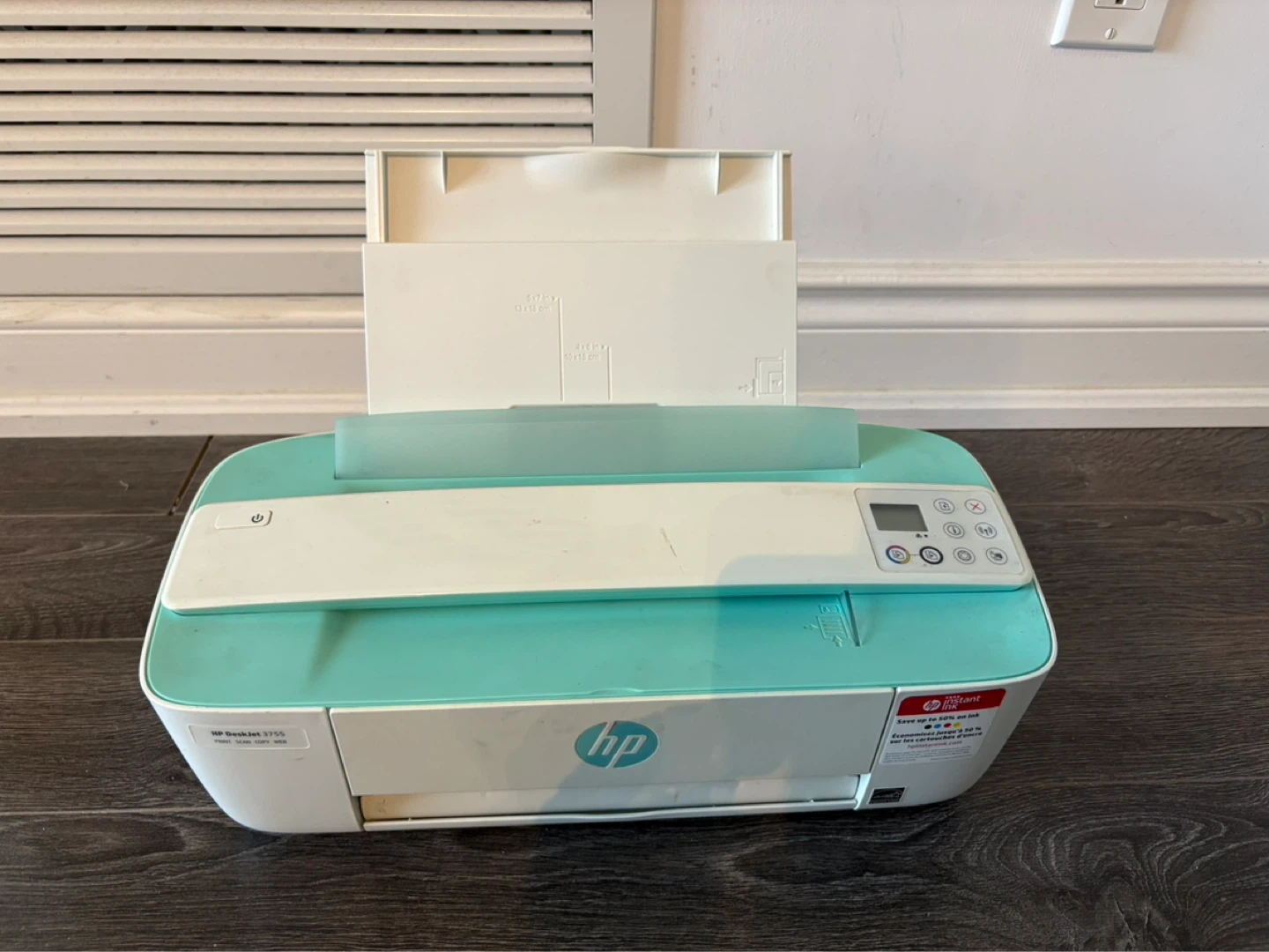 HP Deskjet 3755 all in one printer - photo 4